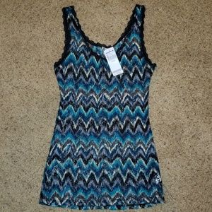 NEW BKE zig zag tank top Size Medium